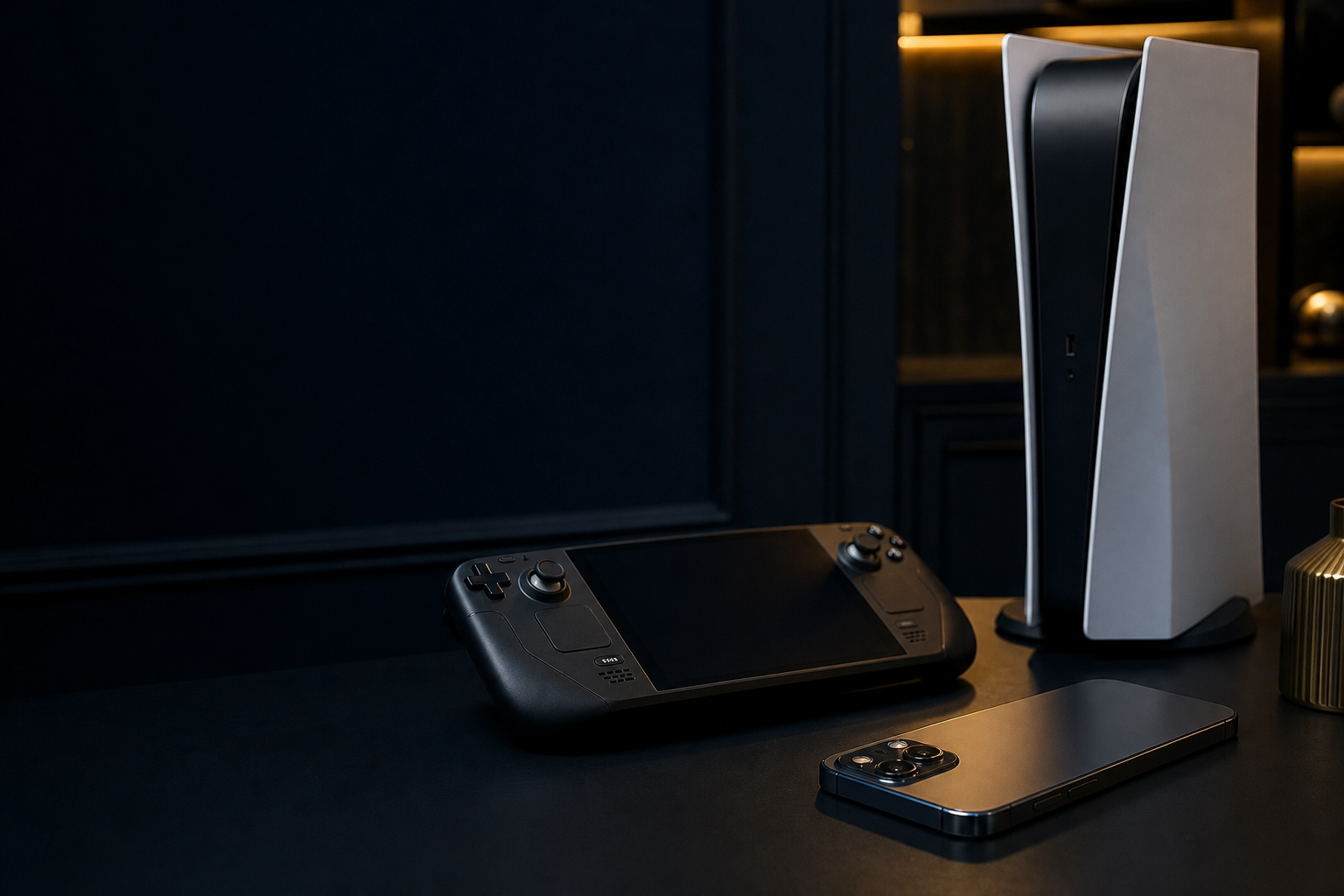Phones and gaming consoles prepared for wholesale dispatch